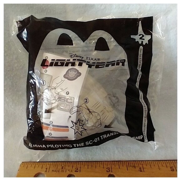2022 Alisha SC01 Disney Pixar Lightyear McDonalds Happy Meal Toy - Picture 4 of 6